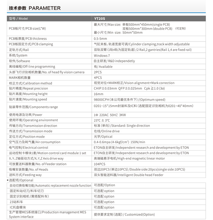 易通青青草视频app色版下载YT20S参数